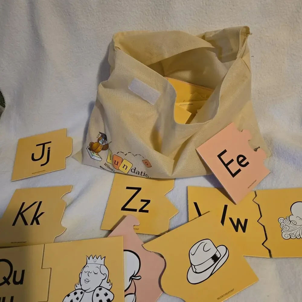 Wilson Language Basics Alphabet Puzzle Cards